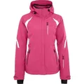 Bergson Skijacke SNOWTASTIC Damen Skijacke, wattiert, 20000mm Wassersäule, Normalgrößen, pink rosa normal | 52