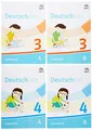 Deutschrad 3/4: Arbeitshefte Paket Klasse 3/4 (Deutschrad. Ausgabe ab 2018)