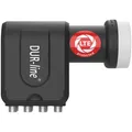 DUR-line +Ultra Premium Octo LNB | 8 Teilnehmer, LTE-Filter, FullHD, HDTV, 3D 4K