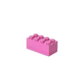 Opbergbox Lego MINI: brick 8 roze NEU