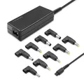 Qoltec Universal 65W Laptop-Netzteil | Automatisch | MultiPlug | 9 Stecker | + S