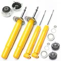 4X SPORT STOßDÄMPFER GASDRUCK VORNE HINTEN +4 DOMLAGER FÜR BMW 5ER E39 LIMOUSINE
