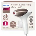 Philips Lumea IPL 8000 Series - IPL Geräte Haarentfernung für bis zu 2 Jahre seidig-glatte Haut¹ mit 4 Aufsätzen für Körper & Gesicht, kabellos, Alternative zur Laser-Haarentfernung (BRI948/00)