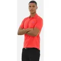 U.S. Polo Assn. Poloshirt USArrchie – Herren Classic Fit kurzarm mit Logo-Stickerei Mit Flachstrick-Kragen, Knopfleiste und elastischer Baumwollmischung rot XXL