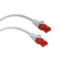 Patchkabel UTP Cat6 3m RJ45 Weiß Maclean MCTV-303 W