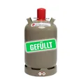 Bluecraft Eigentum Propan Gasflaschen 5kg und 11kg Regeneriert gefüllt 10 Jahre geprüft für Gas-Grill, Gas-Kocher, Gas-Ofen, Wohnwagen, camping (11 kg gefüllt)