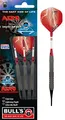 Bulls Erwachsene 17326 3 Softdart Aero Tunsteel 16g, M, MEHRFARBIGES MOTIV