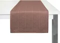 Wirth Tischläufer "TORBOLE" Gr. 1, orange (terrakotta), B/L: 40cm x 150cm, eckig