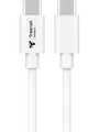 freenet Basics USB-C auf USB-C Kabel 1,5m weiß