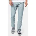 Indicode Leinenhose Herren Haverfield Sommerhose Leinen Herrenhose mit 4 Taschen blau M
