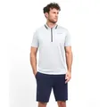FALKE Poloshirt (1-tlg., 1) mit Bio-Baumwolle weiß M