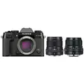 Fujifilm X-T50 + XF 50mm f/2,0 R WR + XF 23mm 2,0 R WR  schwarz