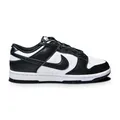 NIKE Dunk Low Retro Herren Sneaker Sneaker Schuhe, Weiß / Schwarz / Weiß, 44 EU
