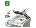 LEITZ Aktenvernichter Small Office 50, Partikelschnitt 4x28 mm, bis 50 Blatt, 20 Liter