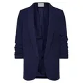 pieces Kurzblazer Bosella (1-tlg) Drapiert/gerafft blau M (38)