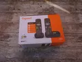 Gigaset E290A Duo Schnurloses Telefon Anrufbeantworter Schwarz in OVP Neuwertig