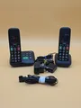 Gigaset E290A Duo schwarz Großtastentelefon,Anrufbeantworter