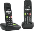Gigaset Festnetz Telefon Set E290A Duo Schnurlos 2 Telefone+Stationen S. B Ware