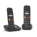 Gigaset E290A Duo schwarz Schnurloses Telefon #1907097