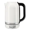 KitchenAid 1.7L Wasserkocher mit Temperaturwahl, Einstellbare Temperatur 50°C-100°C, Schnellkochfunktion & Füllstandsanzeige, Porcelain White