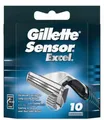 Gillette Sensor 10pc Excel Blades