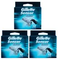 30x Gillette Sensor Excel Rasierklingen in OVP / 3x 10er Klingen Pack Set