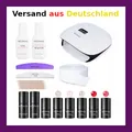 NEONAIL DE LUXE Set 5x UV Nagellack 3ml LED Lampe 36W/48 Geschenk STARTER | DHL