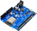 AZ-Delivery Mikrocontroller D1 Board NodeMCU ESP8266MOD-12F WiFi Wlan Modul kompatibel mit Arduino, 1x Set