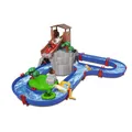 AquaPlay Wasserbahn AdventureLand Wasserstraße mit Berg, Turm, Stausee und Boot