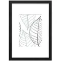 Holzbilderrahmen 21x30 cm  Iceland ¦ schwarz ¦ Holzwerkstoff ¦ Maße (cm): B: 23 H: 32 T: 2.8