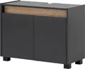 Waschbeckenunterschrank Möbelpartner Cosmo BxHxT 80x54.6x33 cm anthrazit