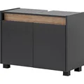 MÖBELPARTNER Waschbeckenunterschrank Cosmo 148465 anthrazit 80,0 x 33,0 x 54,6 cm
