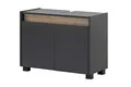 Schildmeyer Waschbeckenunterschrank 148465 Cosmo, 80 x 54,5 x 33 cm (BxHxT), anthrazit