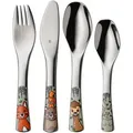 WMF Kinderbesteck Waldfreunde 4tlg. Edelstahl Silber