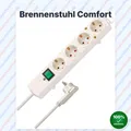 Brennenstuhl Comfort-Line Plus Steckdosenleiste 4-fach Mehrfachsteckdose mit Sch