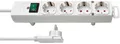 Brennenstuhl Comfort-Line Plus Steckdosenleiste 4-fach 2m Kabel Weiß 1153120100