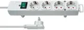 Brennenstuhl Comfort-Line Steckdosenleiste 4-fach Mehrfachsteckdose 2m weiß