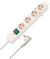Brennenstuhl Comfort-Line Plus Steckdosenleiste 4-Fach Schalter Flachstecker 2m