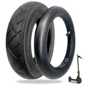 10 x 2,125 Scooter Reifen und Schlauch - 10 Zoll Ersatzreifen für Außen und Innen, Elektroroller Ersatzräder, E-Roller Schlauch Inner Wheel Luftreifen