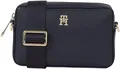 Tommy Hilfiger Damen Crossbody Bag Tasche Essential Camera Bag Corp Mittelgroß, Mehrfarbig (Space Blue), Onesize