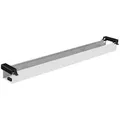 boho office® Kabelkanal, Kabelwanne 107 cm in weiß, beidseitig klappbar mit viel Stauraum weiß 107 cm