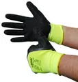 Montage-Feinstrickhandschuhe, Größe 10/XL, gelb, 13G-Trägermaterial, Latex