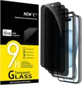 Anti-Spy Sichtschutzglas 3er-Set, kratzfest für iPhone 16/15 Plus (6,7 Zoll)