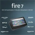Amazon Fire 7 Tablet 12 Gen. 2022 Alexa USB-C Quad-Core 2GB 32GB WiFi Schwarz