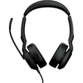 Jabra Evolve2 50 UC Stereo USB-A On Ear Headset kabelgebunden Schwarz Telefon