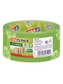 tesa pack eco & Strong Packaging Tape ecoLogo 66m x 50mm Green/Printed