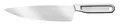 Fiskars All Steel Kochmesser, Groß, Gesamtlänge: 32,5 cm, Japanischer Aichi-Hartstahl, 1062882