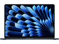 APPLE MacBook Air (2024), MC9G4D/A, Notebook, mit 15,3 Zoll Display, M3 Prozessor, 16 GB RAM, 256 SSD, Mitternacht, macOS