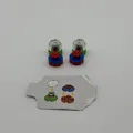 Lego ® Mini Blumen aus 76293 Mini Set Blumentöpfe Mikro Straßenschmuck