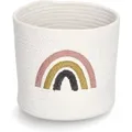 Geflochtener Aufbewahrungskorb Rainbow, Ø 25 Cm